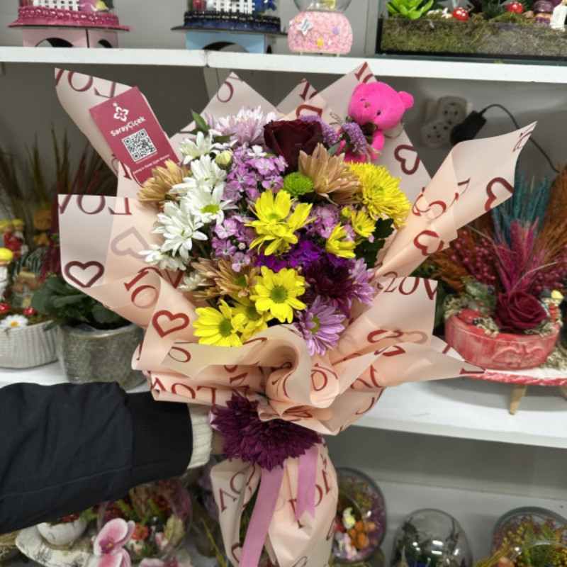 Karışık mevsimlik buket